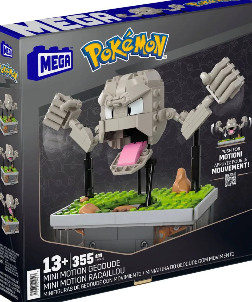 Mega Pokemon Mini Motion Geodude