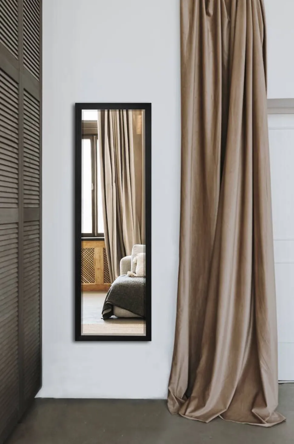Mirrors and More peili Juliette 50 x 150 cm musta