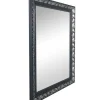 Mirrors and More peili Tanja 55 x 70 cm musta/hopea