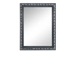 Mirrors and More peili Tanja 55 x 70 cm musta/hopea