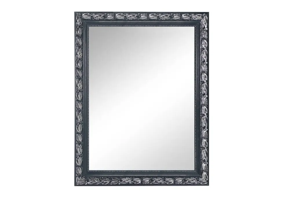 Mirrors and More peili Tanja 55 x 70 cm musta/hopea
