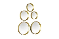Mirrors and More peilisetti Vivien 5-pack kulta