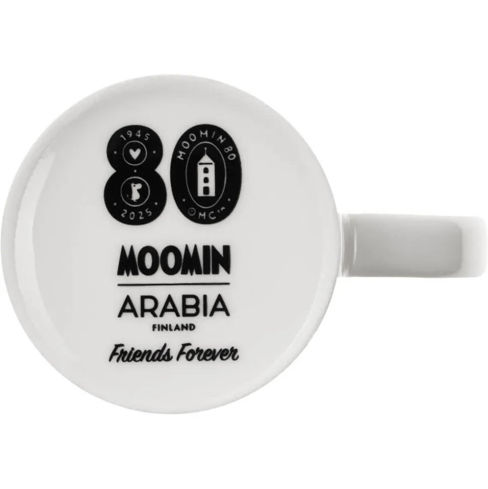Moomin Arabia muki 0,3 l Sydänystävät