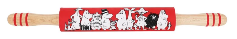 Moomin silikonikaulin Muumi Hahmot 47 cm