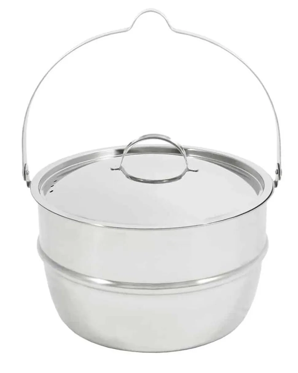Muurikka nuotiokattila kannella 2,3 L