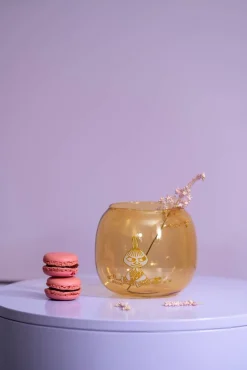 Muurla Muumi kynttilälyhty Pikku Myy keltainen 9,5 cm