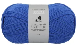 Novita 7 Veljestä lanka 100 g 136 lobelia