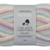 Novita 7 Veljestä Raita lanka 100 g morsiuskaari 974
