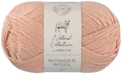 Novita lanka Wonder Wool 50 g 609 puuteri
