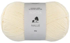 Novita Nalle lanka 100 g 010 luonnonvalkoinen