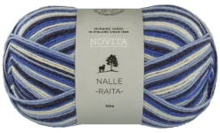 Novita Nalle Raita lanka 100 g virtaus 8181