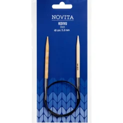 Novita pyöröpuikot 40 cm koivu 5.0
