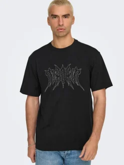 Only & Sons t-paita Onsrhinestone