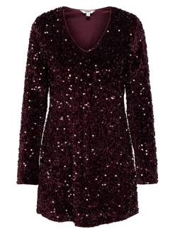 Only mekko Onlanika Sequins V-Neck