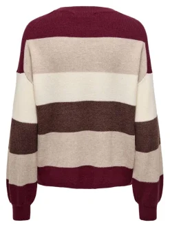 Only neule Onlatia L/S Stripe