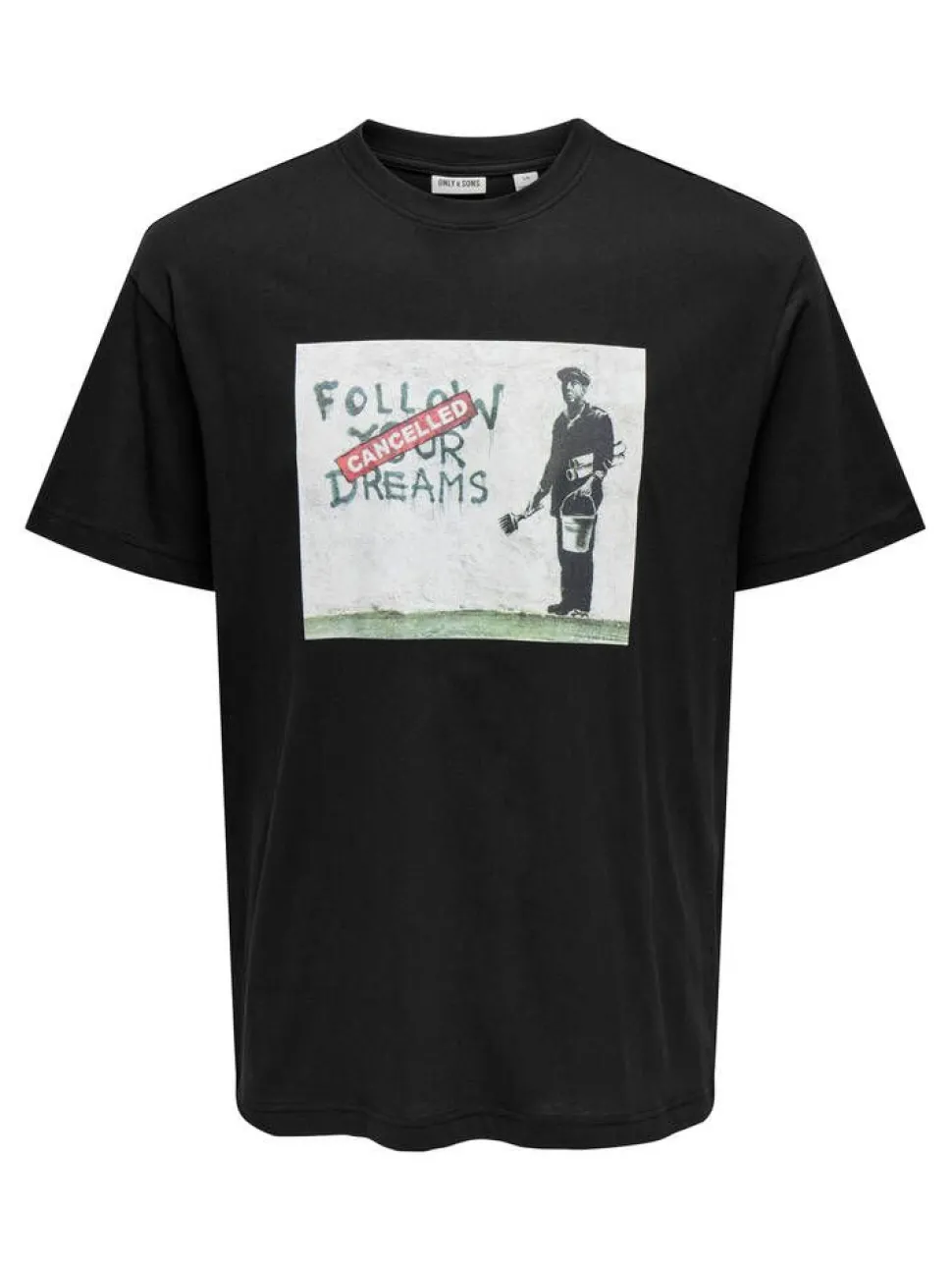 Only & Sons t-paita Onsbanksy