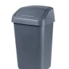 Orthex Heiluriroskis 10 L tummanharmaa