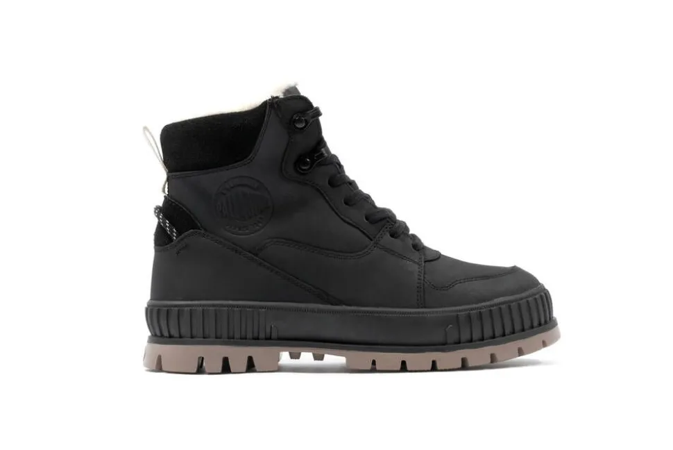 Palladium nilkkurit Pallashock Zip Warm WP Black