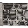Pentik kaitaliina Vilja 43x160 cm puuvilla-pellava musta
