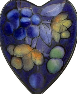 Pentik sydänmalja Studio 18x22 cm Carlson 165 v. sininen