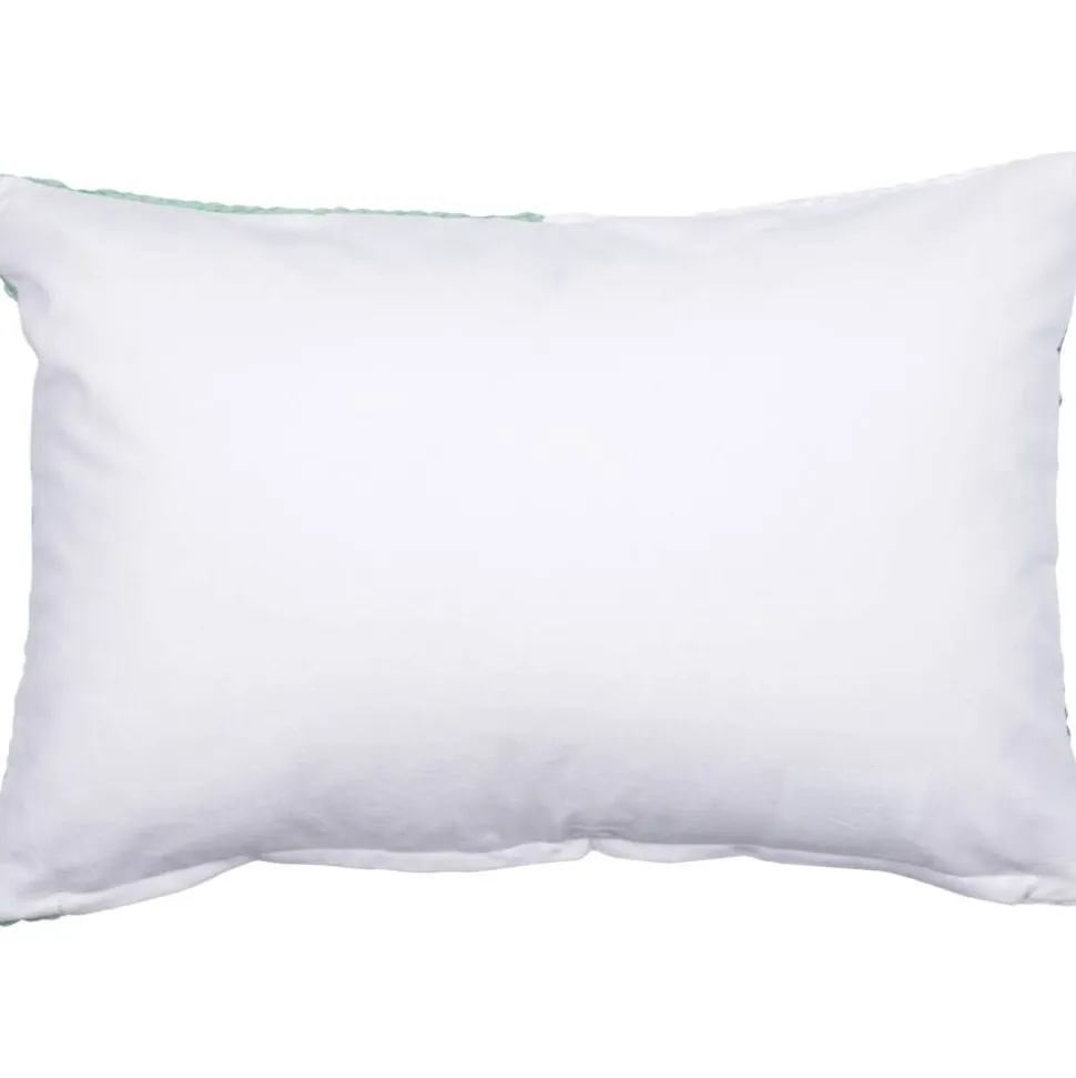 Pentik brodeerattu tyynynpäällinen Lumme 30x45 cm vihreä