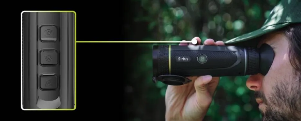 Pixfra lämpökamera Sirius S650 Dual Lens | 640x512