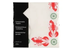 Rapu lautasliina 33 cm kompostoituva 20 kpl