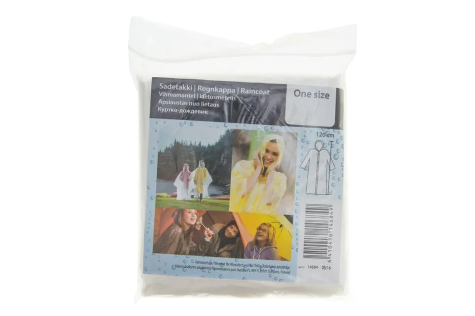 Sadetakki hupulla