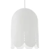 Sessak design-riippuvalaisin Kielo mattavalkoinen
