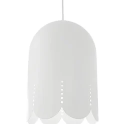Sessak design-riippuvalaisin Kielo mattavalkoinen