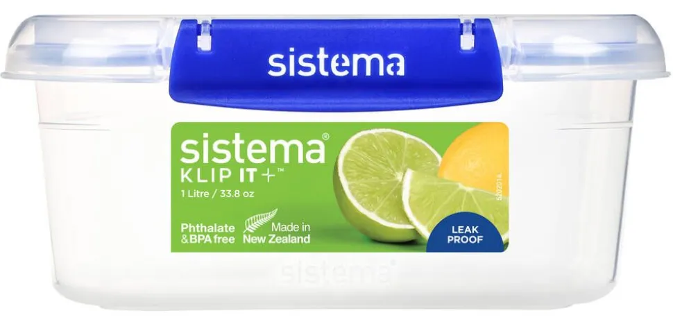 Sistema Klip It + säilytysrasia 1 L