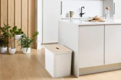 Smartstore Collect lajitteluastia vanerikannella 76 L  valkoinen