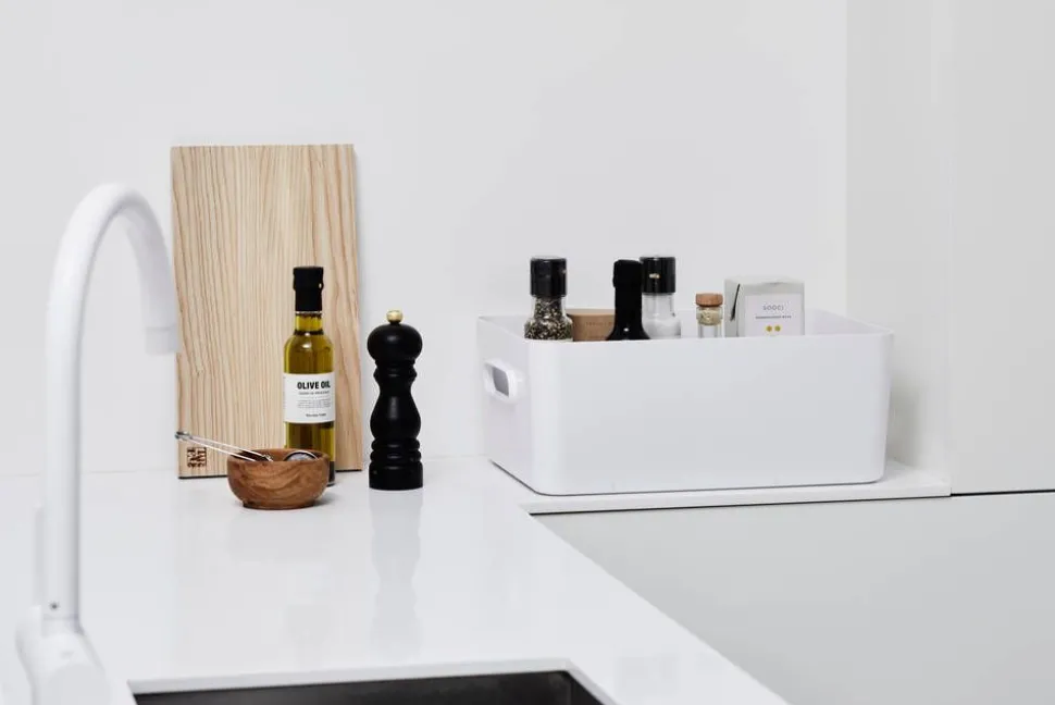 Smartstore Säilytyslaatikko Compact L valkoinen