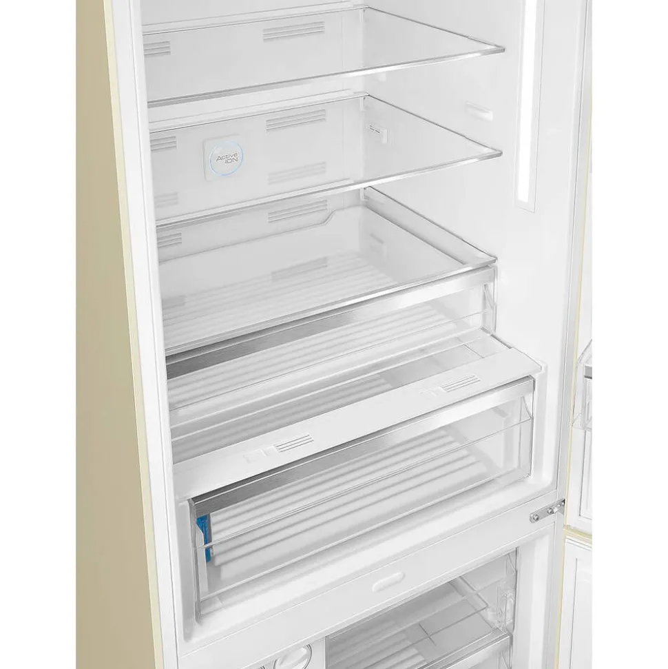 Smeg Coloniale jääkaappi-pakastin 70 cm FA8005RPO5 kerma, oikea