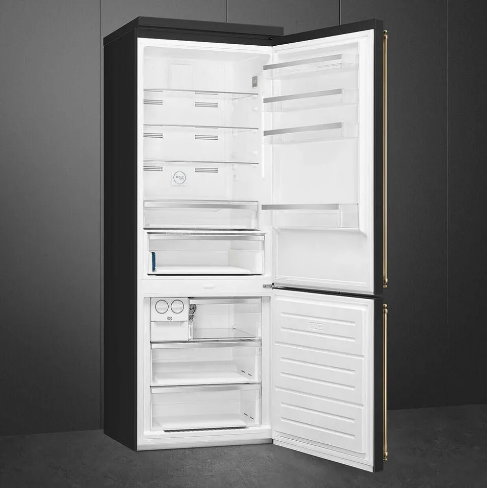 Smeg Coloniale jääkaappipakastin 70 cm FA8005RPO5 antrasiitti oik