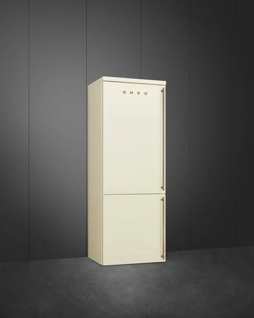 Smeg Coloniale jääkaappipakastin 70 cm FA8005LPO5 kerma vasen