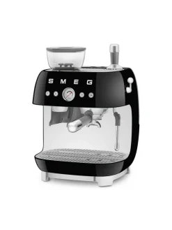 Smeg espressokeitin myllyllä EGF03BLEU musta