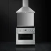 Smeg induktioliesi monitoimiuunilla CPF9IPX Portofino teräs