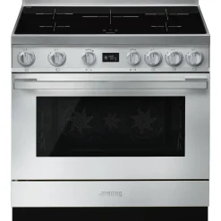Smeg induktioliesi monitoimiuunilla CPF9IPX Portofino teräs