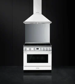 Smeg induktioliesi monitoimiuunilla CPF9IPWH Portofino valkoinen