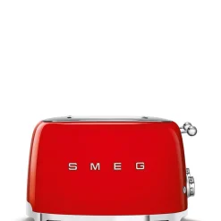 Smeg leivänpaahdin TSF03RDEU 4-viipaleen, punainen