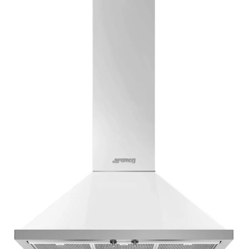 Smeg liesituuletin KPF9WH Portofino 90 cm valk seinämalli