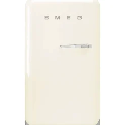 Smeg retrojääkaappi FAB10LCR5, kerma, vasen