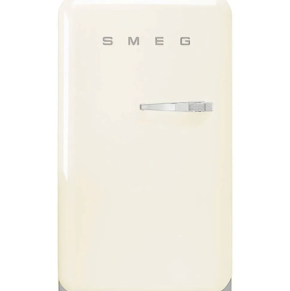 Smeg retrojääkaappi FAB10LCR5, kerma, vasen