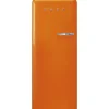 Smeg retrojääkaappi FAB28LOR5 153 cm, oranssi, vasen