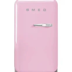 Smeg retrojääkaappi FAB5LPK5 73 cm, vaaleanpunainen, vasen