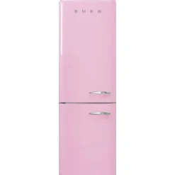 Smeg retrojääkaappi FAB32LPK5 vaaleanpunainen, vasen