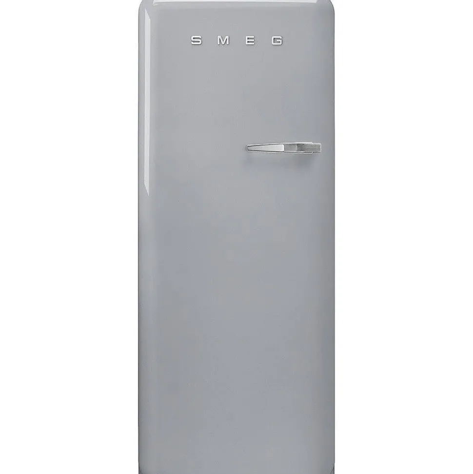 Smeg retrojääkaappi FAB28LSV5 153 cm, hopea, vasen