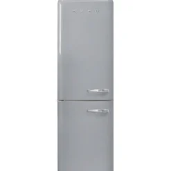 Smeg retrojääkaappi FAB32LSV5 hopea, vasen
