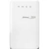 Smeg retrojääkaappi FAB5LWH5 73 cm, valkoinen, vasen